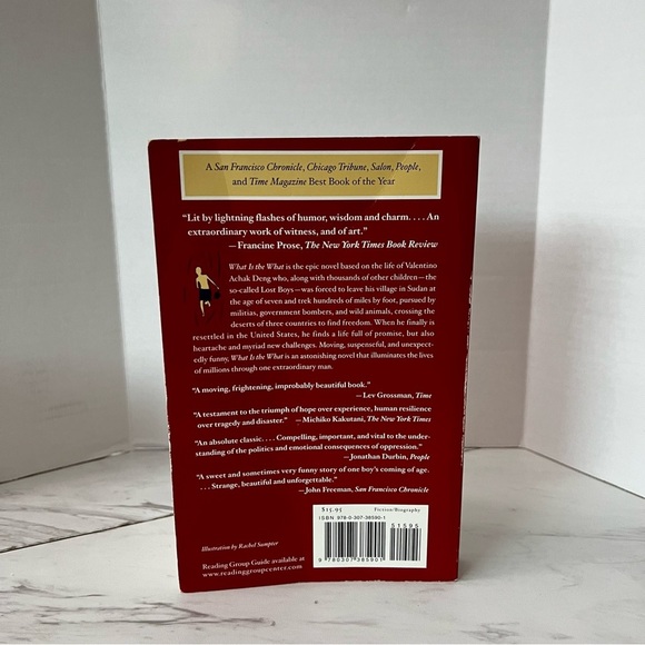 What Is The What A Novel By Dave Eggers Paper Back Book - Picture 9 of 10